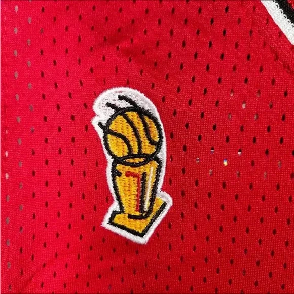 Mitchell & Ness Red Hardwood Classics Jersey